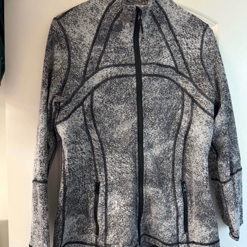 lululemon athletica Black and White Utility Jacket